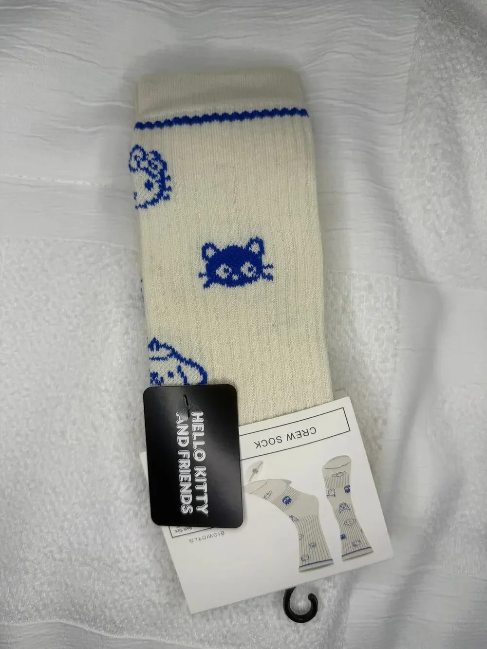 Bioworld Hello Kitty and Friends Crew Socks NWT